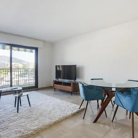 公寓 Beau 2 Pieces Decoration Epuree Vue Marina *